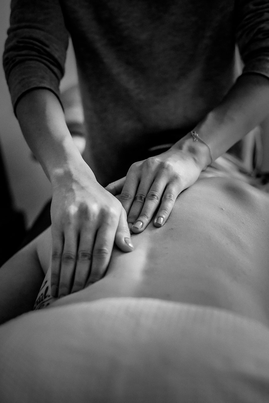 Massage av patient i Norrköping